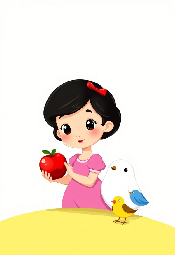 Snow White — bedtime story cover