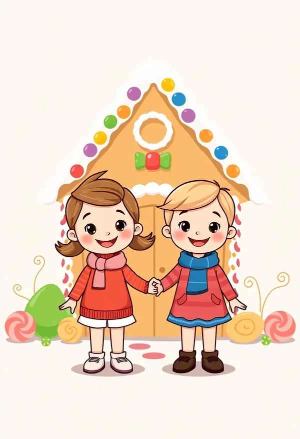 Hansel and Gretel — bedtime story cover