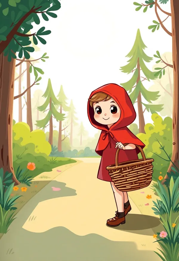Little Red Riding Hood — bedtime story cover