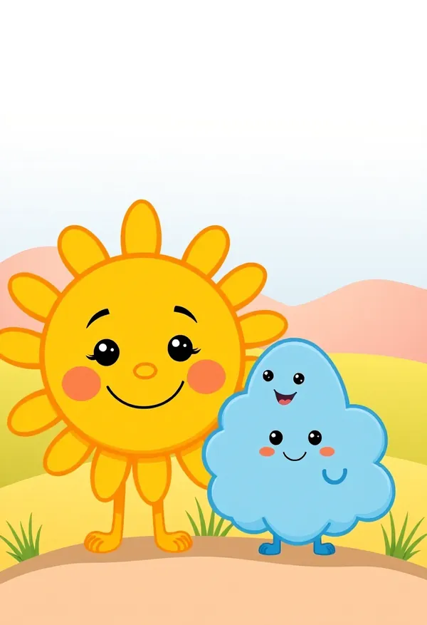 The Wind and the Sun — bedtime story cover