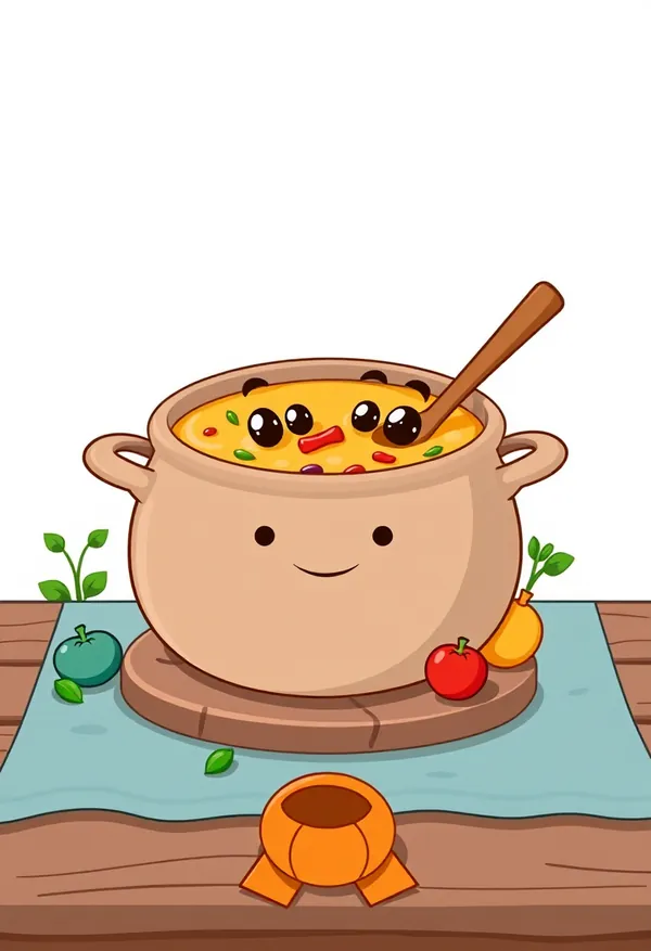 Stone Soup — bedtime story cover