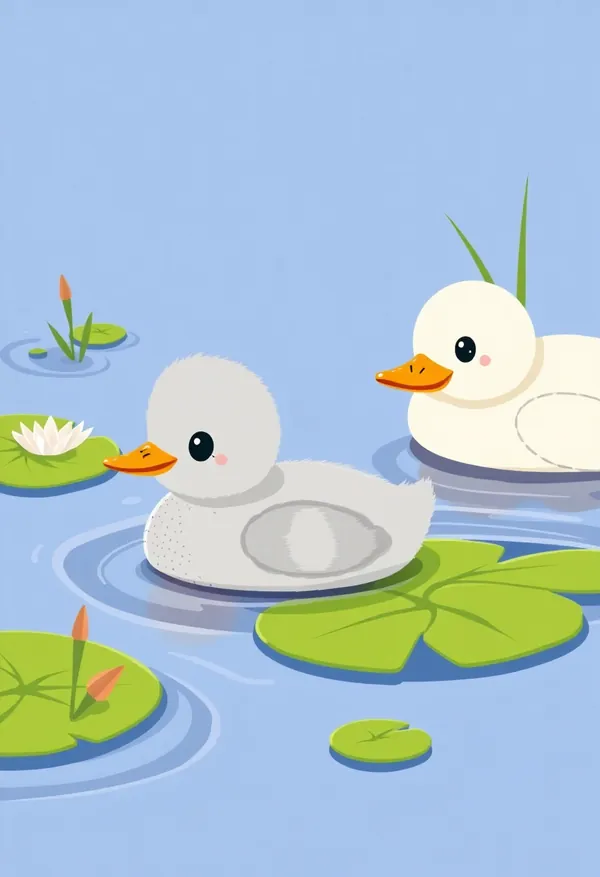 The Ugly Duckling — bedtime story cover