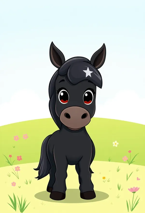 Black Beauty — bedtime story cover