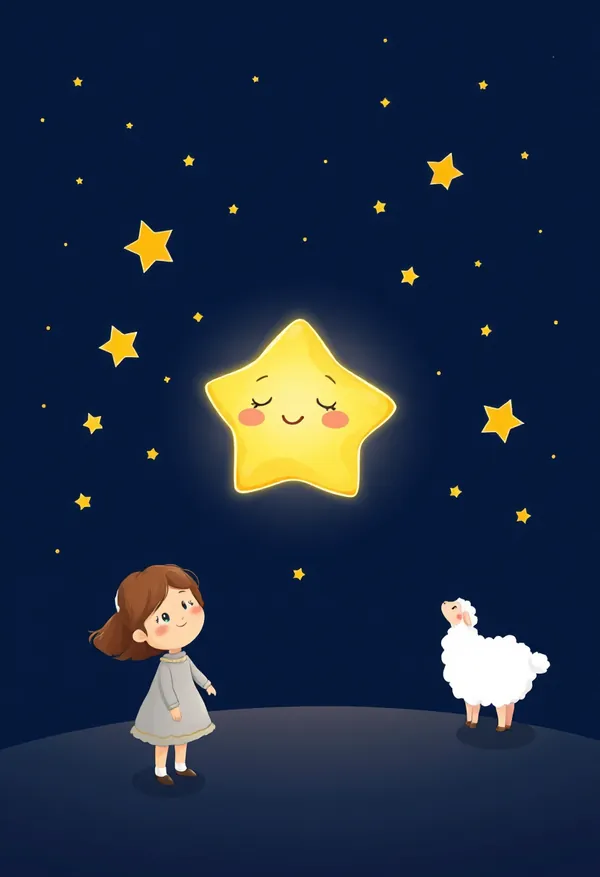 Nora Counts the Sleeping Stars — bedtime story cover