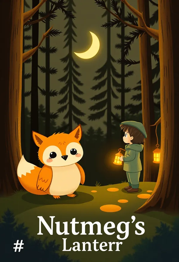 Storybook cover for Nutmeg's Lantern